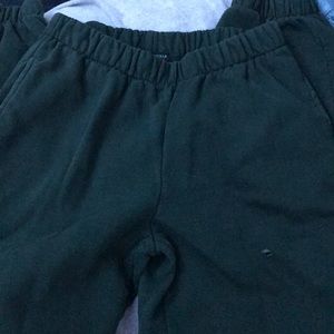 Green brandy Melville sweatpants